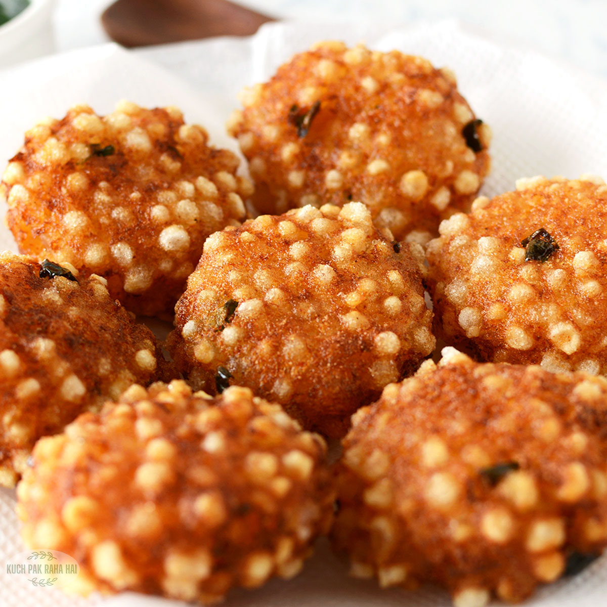 Sabudana vada recipe.