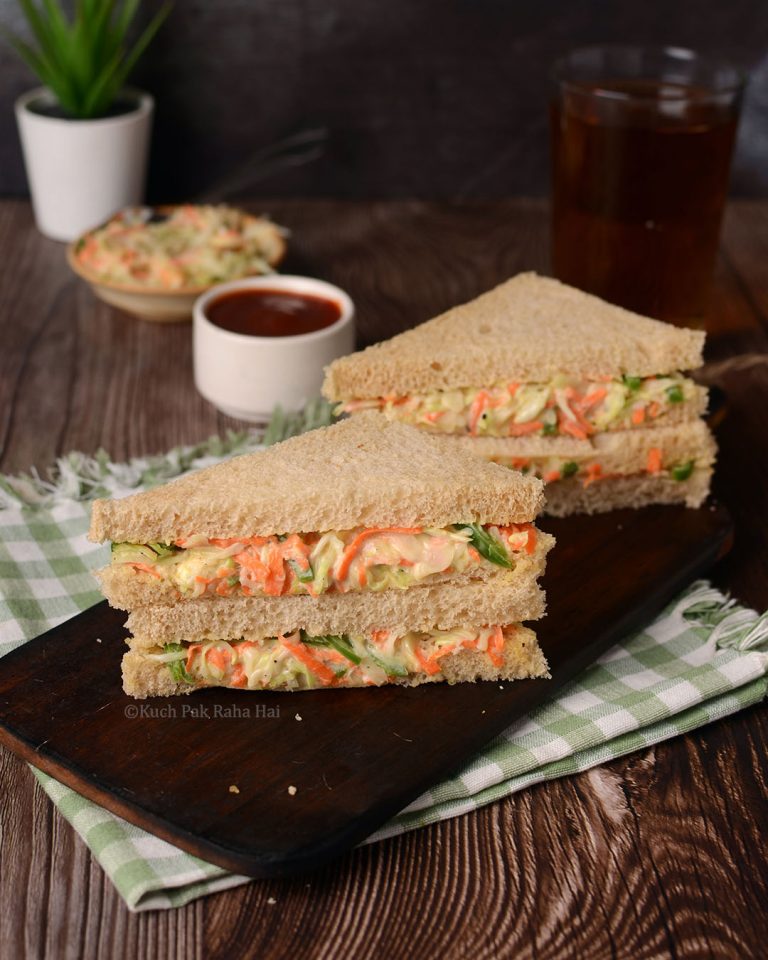 Coleslaw Sandwich Veg Coleslaw Sandwich