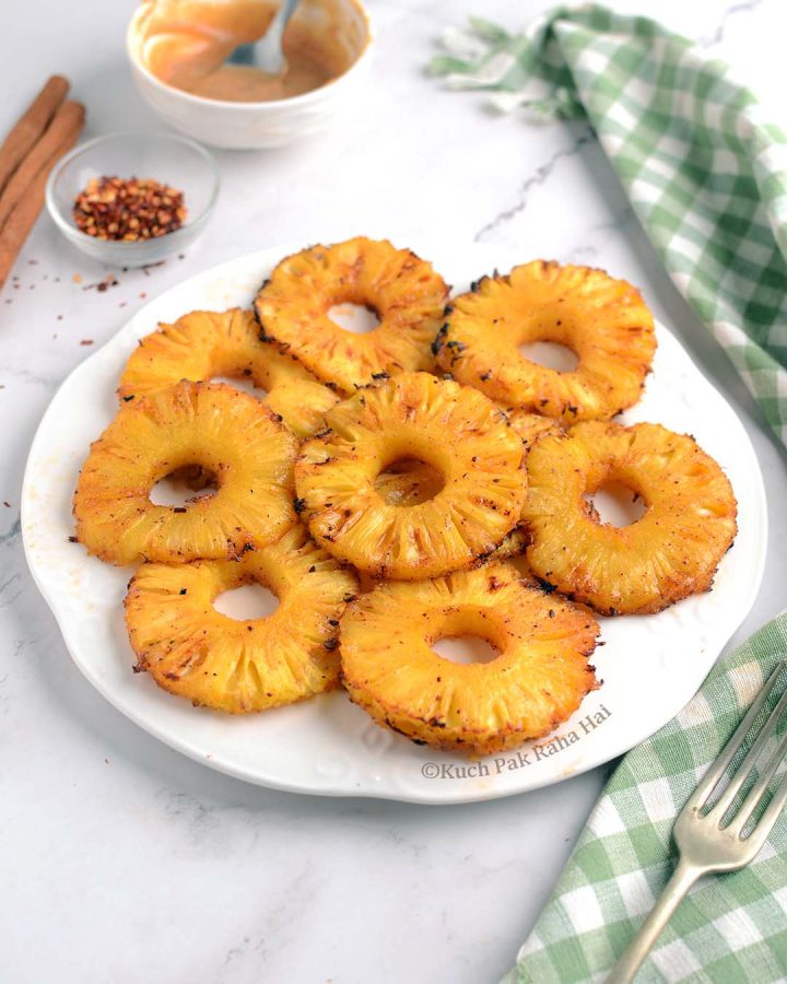 Air Fryer Pineapple (Easy Grilled Pineapples)