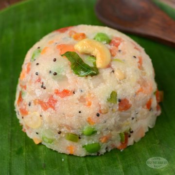 vegetable upma recipe.