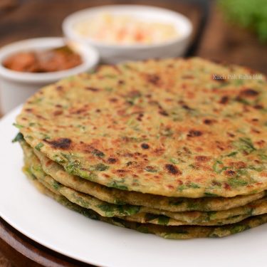 Palak Methi Paratha | Spinach Flatbread