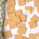 Wheat crackers recipe.