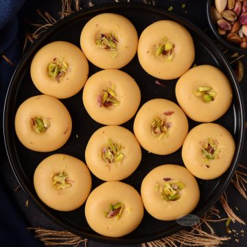 Instant peda recipe with milk powder.