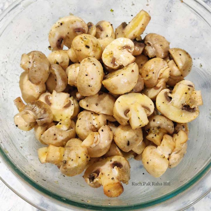 Garlic Mushrooms In Air Fryer