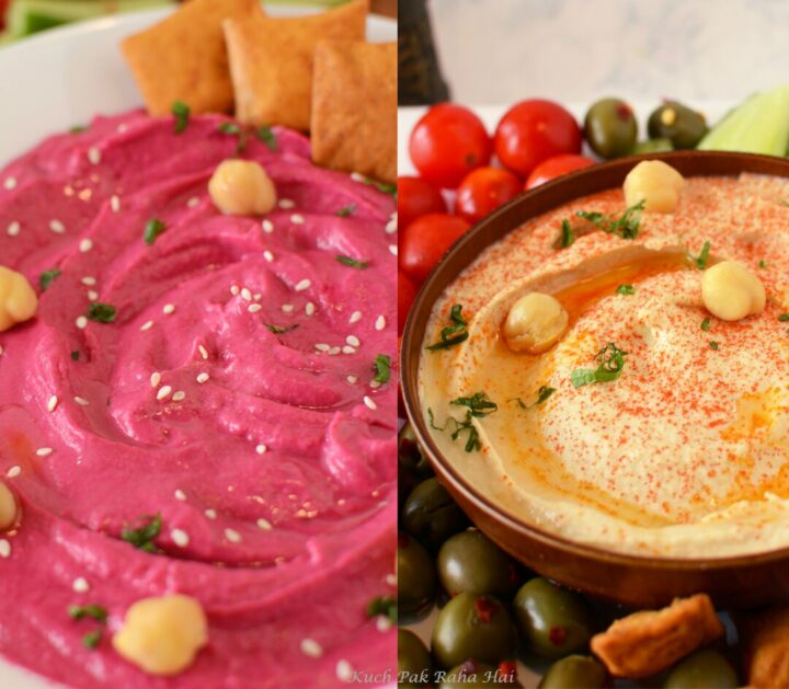 Classic Hummus & Beetroot Hummus Recipe