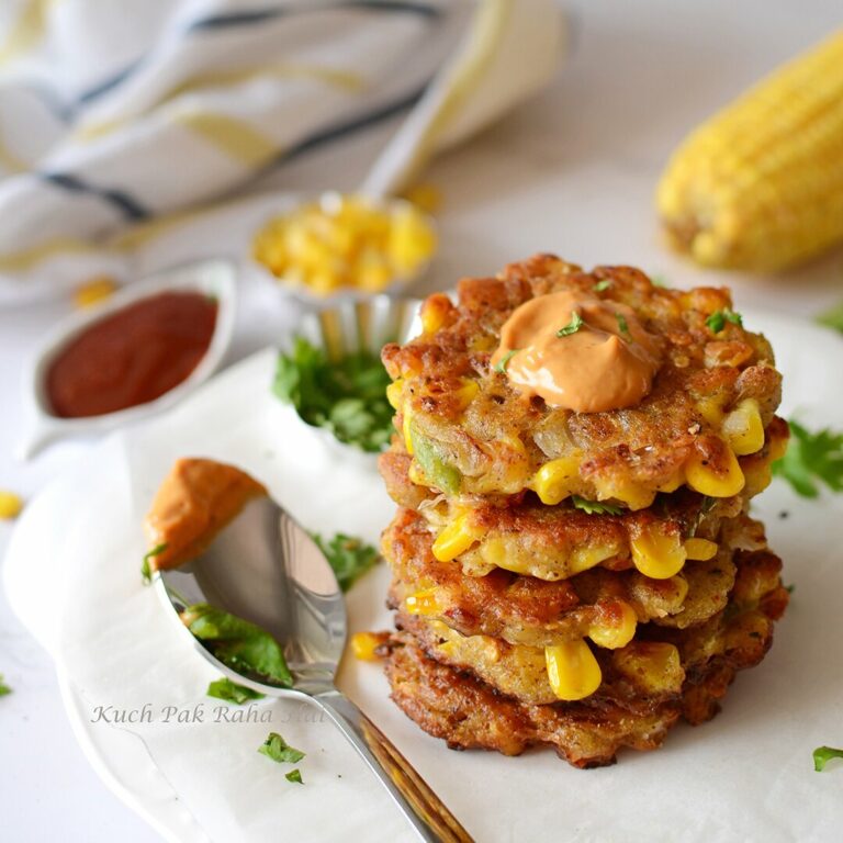 Crispy Corn Fritters (without Eggs)