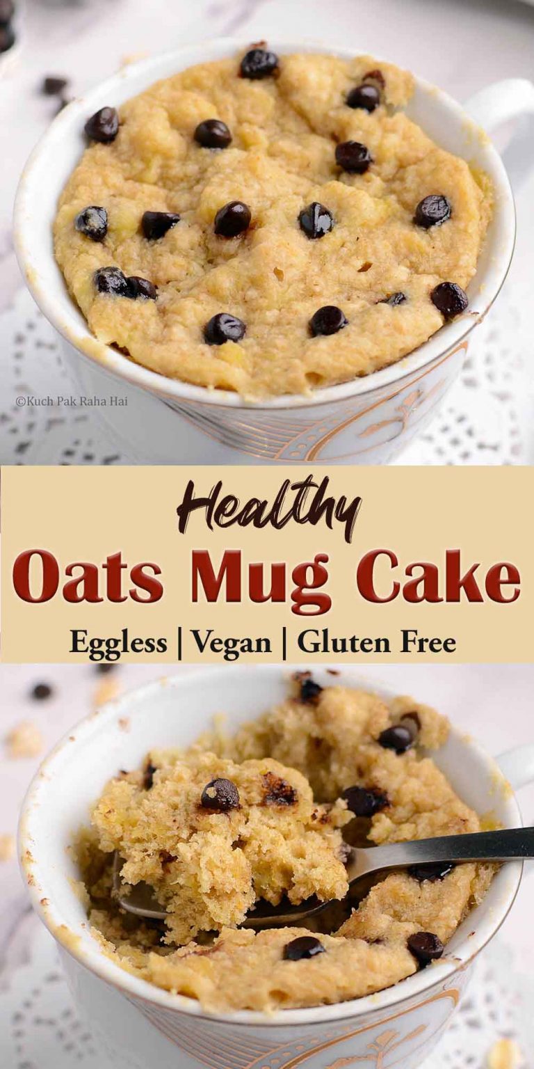 Healthy Oat Mug Cake No Egg