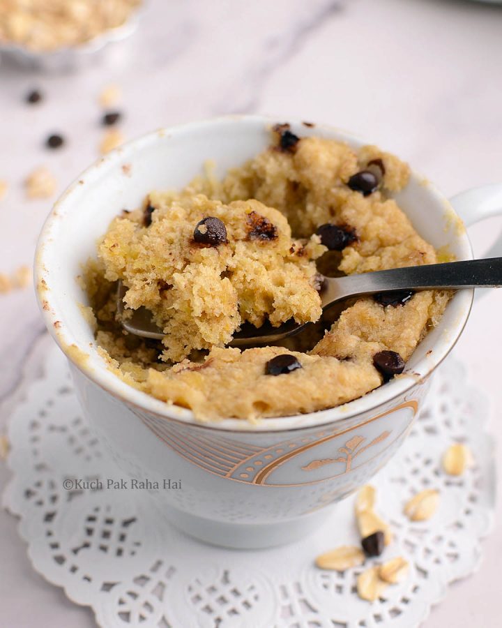 Healthy Oat Mug Cake (No egg)