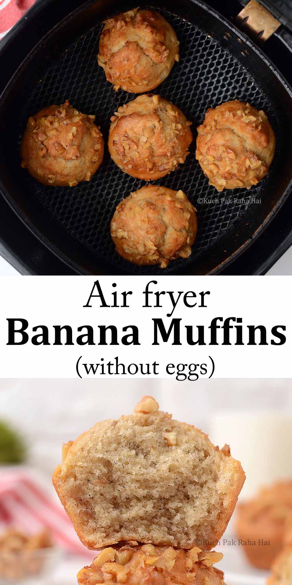 Air Fryer Banana Muffins