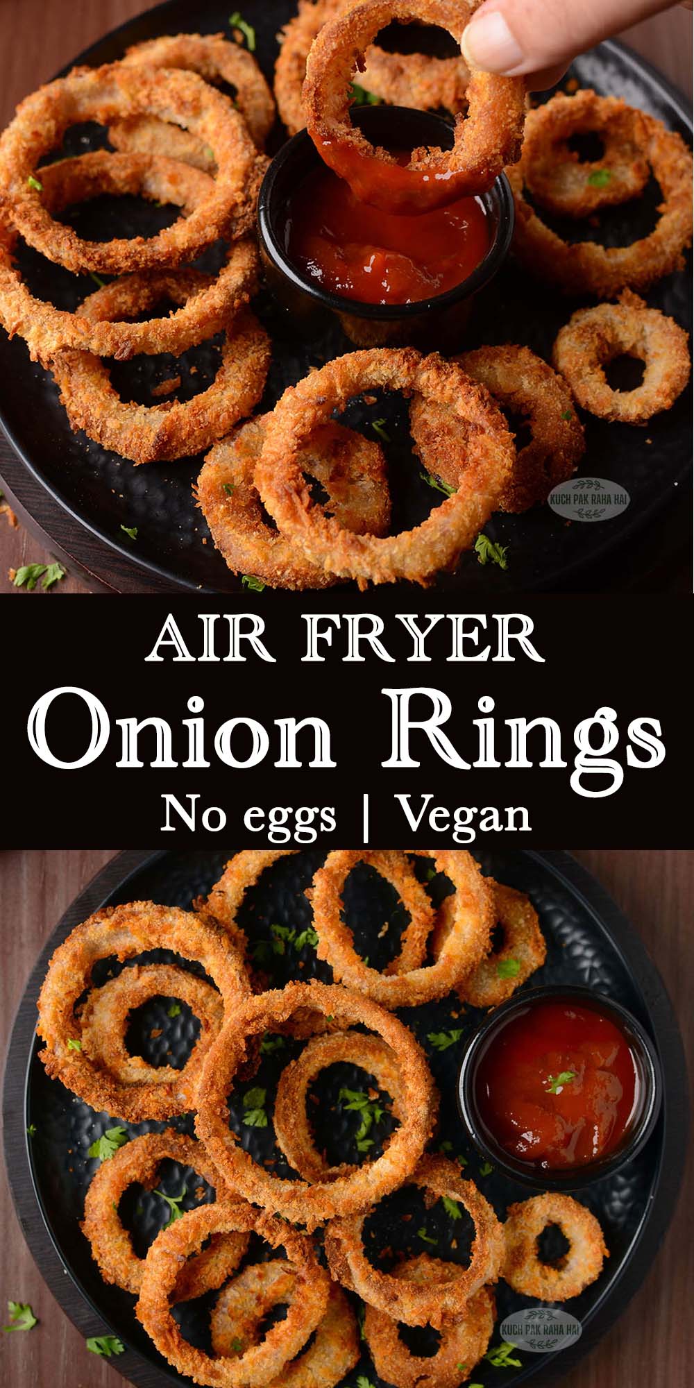 Easy Air Fried Keto Onion Rings | That Low Carb Life