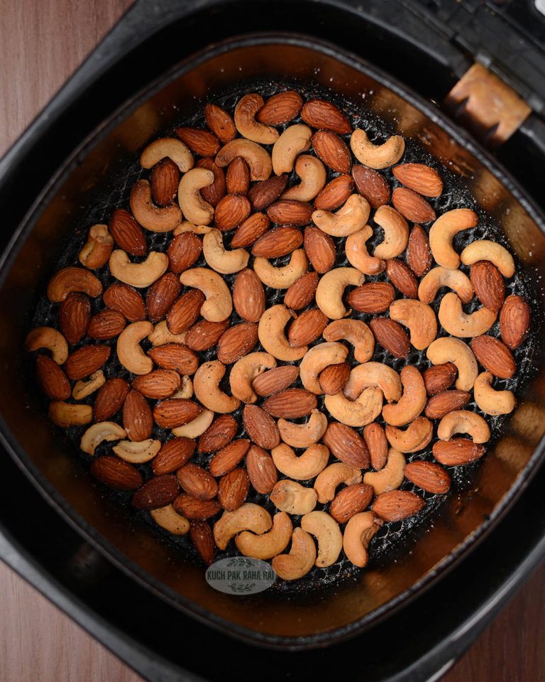 Air Fryer Nuts Roasted Almonds Cashews