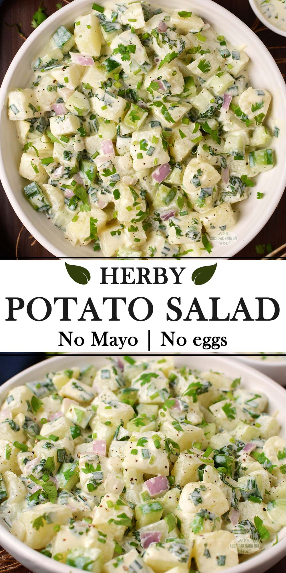 potato salad no mayo no egg recipe.