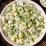 Potato salad recipe without mayo.