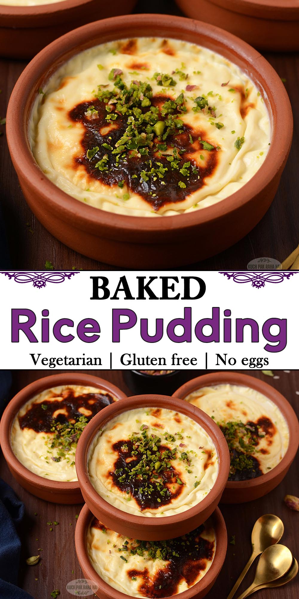 Baked rice pudding recipe easy.