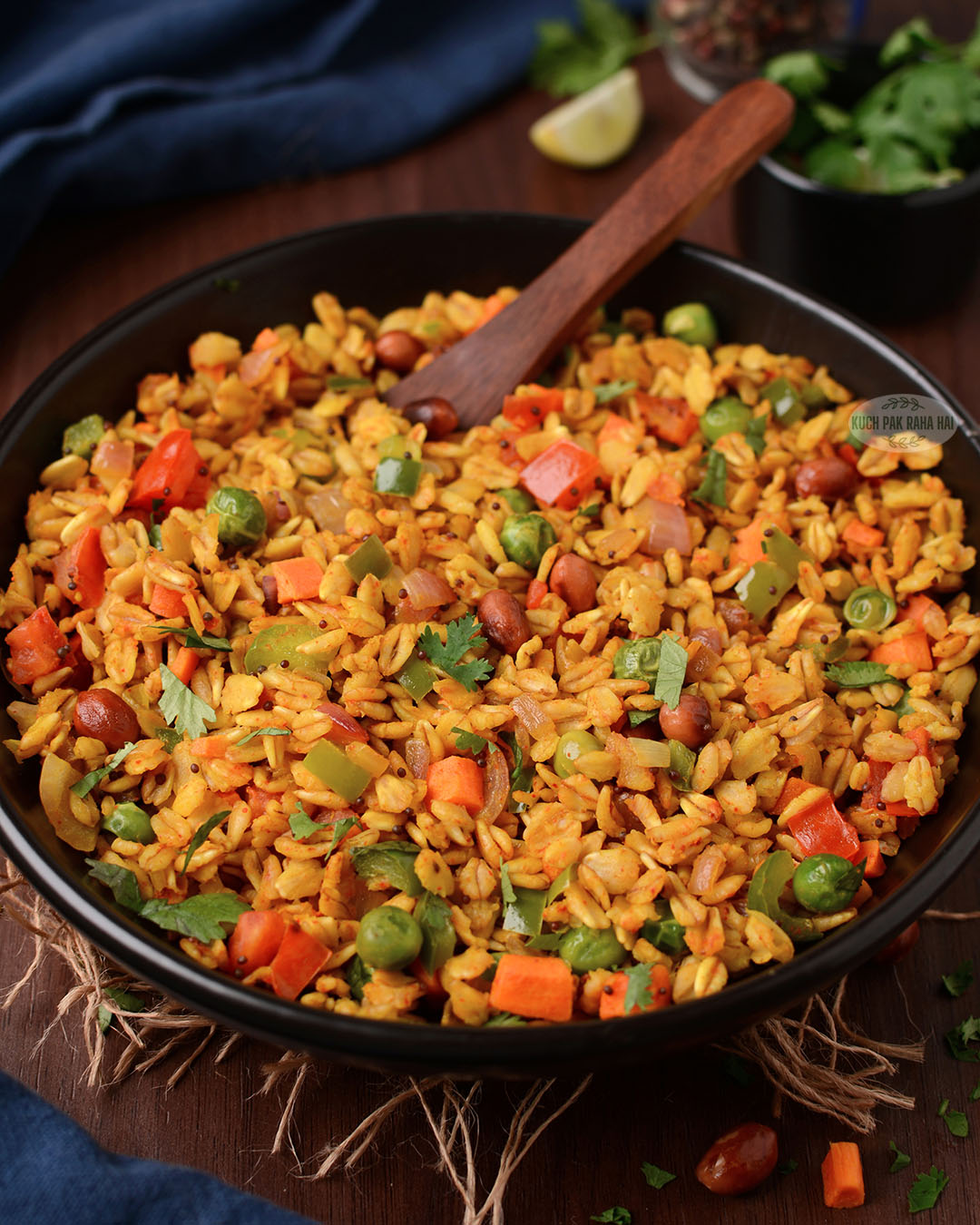 Savory oatmeal bowl.