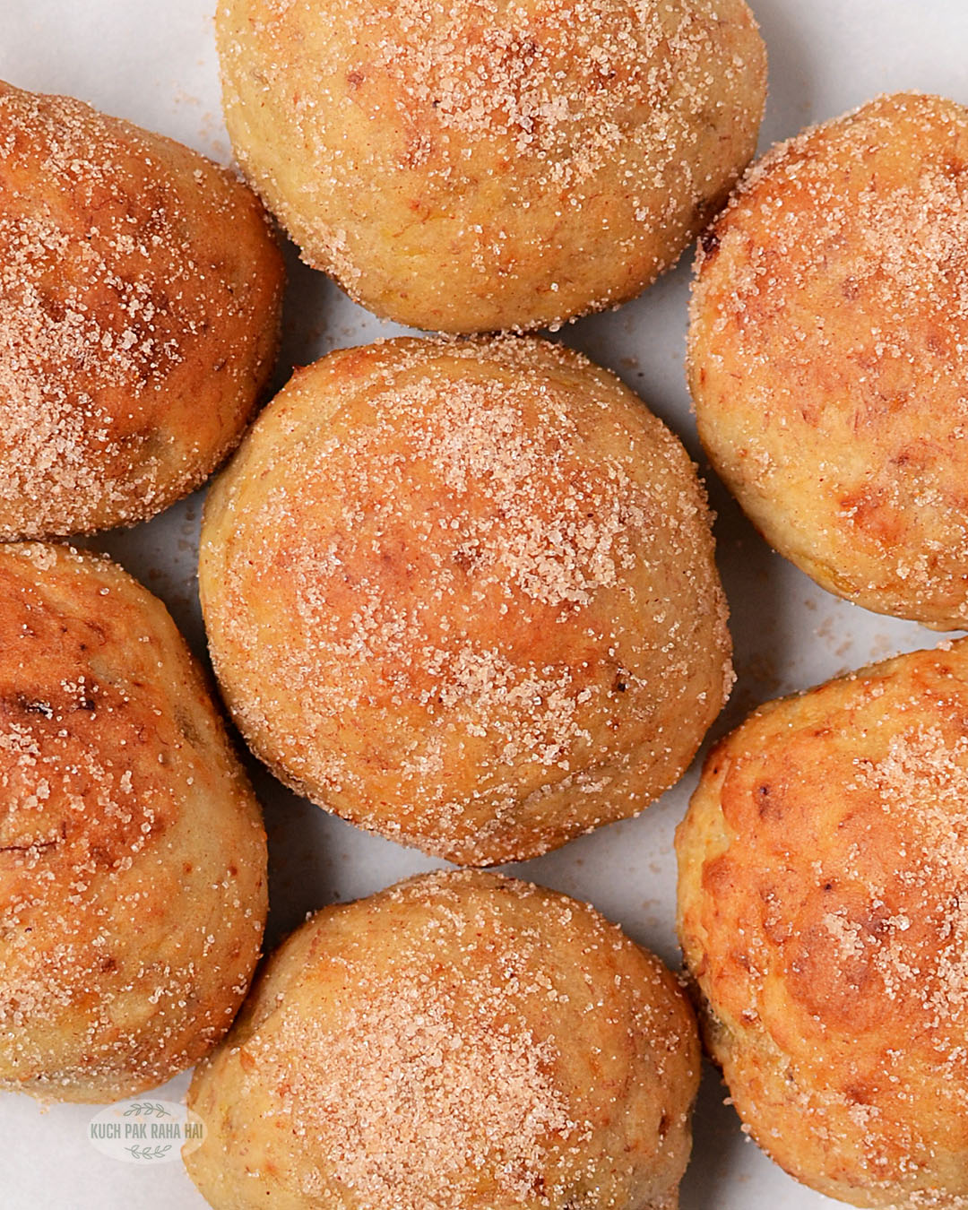 2 ingredient banana donut holes.