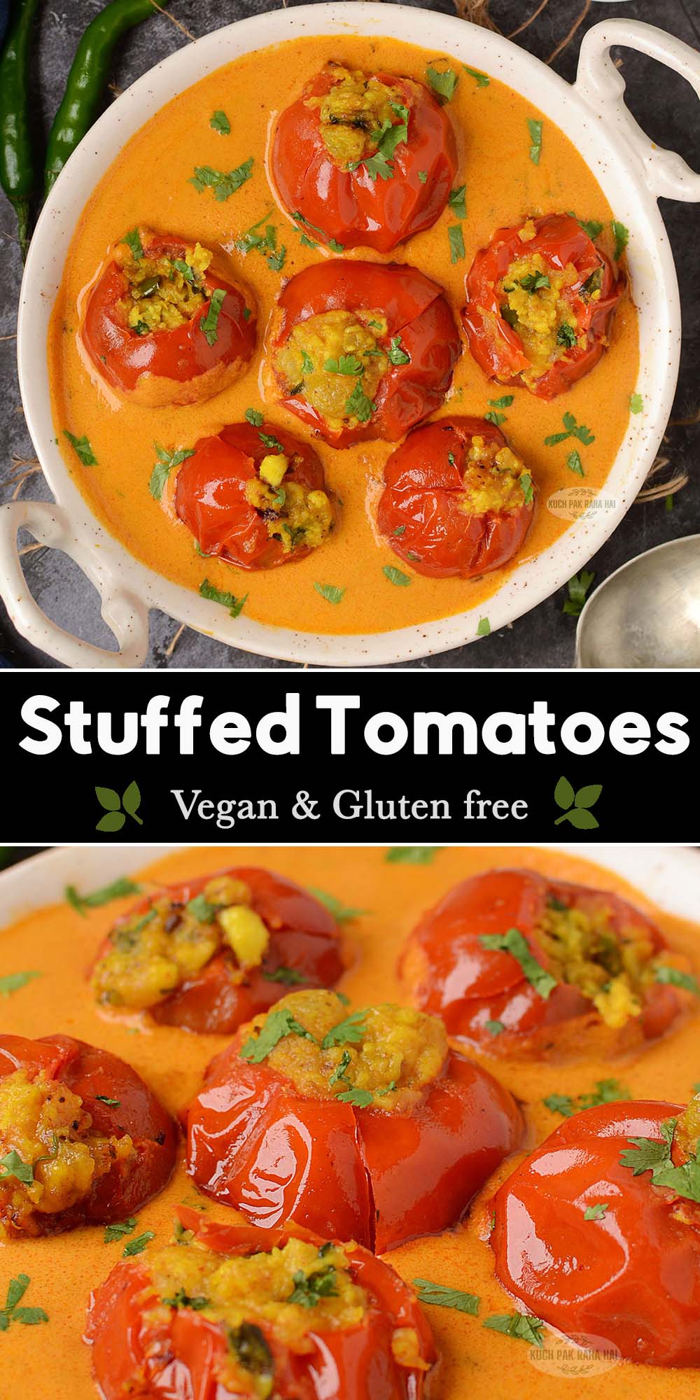 stuffed tomatoes vegetarian.